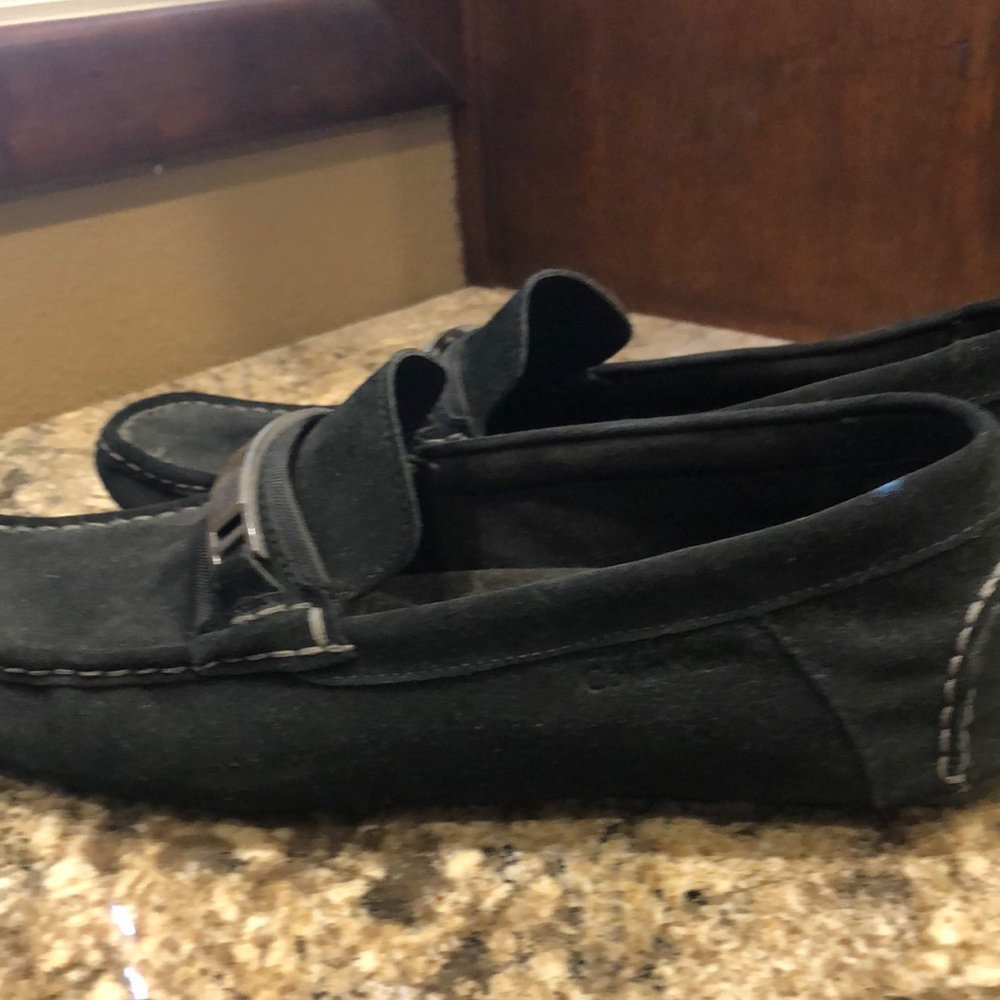 Navy blue Calvin Klein loafers